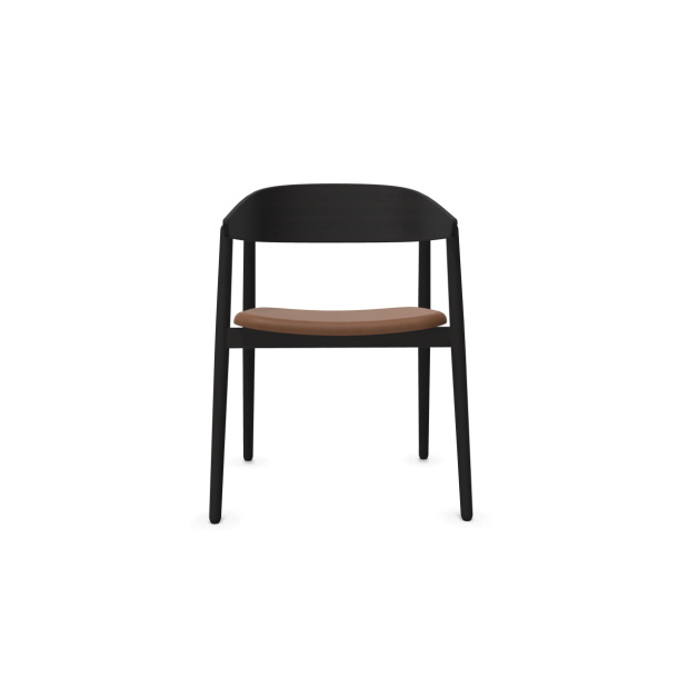 Andersen Furniture AC2 stol i eg m. l�ders�de 