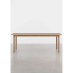 WB Manufaktur ESSENTIAL OAK spisebord 220 � 90 cm - Egetr�s fin�r 
