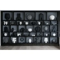 101 Copenhagen Bloom Tray, Big - Dark Grey