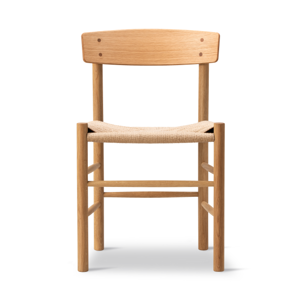 Fredericia Furniture J39 Folkestolen - Natur flet