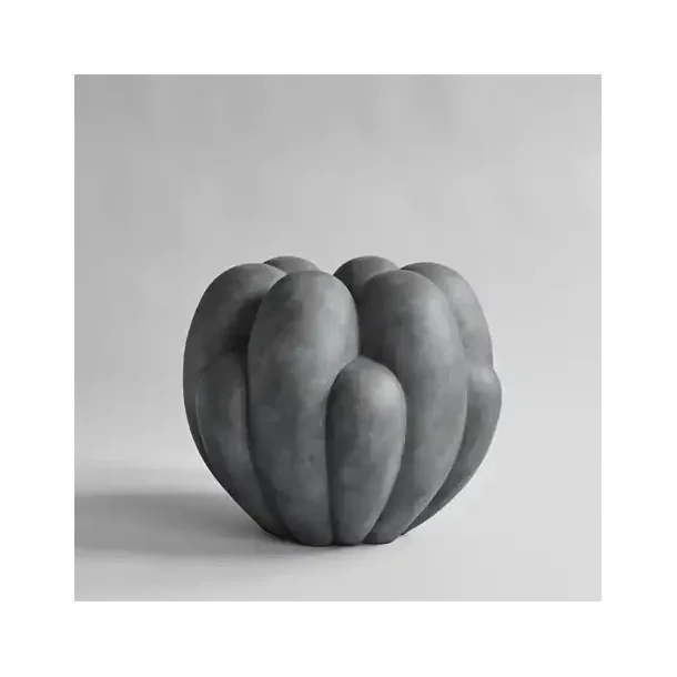 101 Copenhagen Bloom Vase, Big - Dark Grey