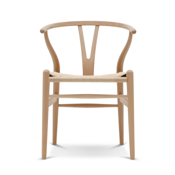 Carl Hansen &amp; S�n Y-stolen CH24 af Hans J. Wegner, olieret b�g og naturflet