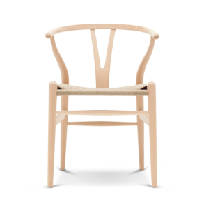 Carl Hansen & S�n Y-stolen CH24 af Hans J. Wegner, s�bebehandlet b�g og naturflet
