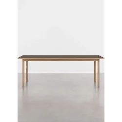 WB Manufaktur ESSENTIAL OAK spisebord 220 � 90 cm - Espresso