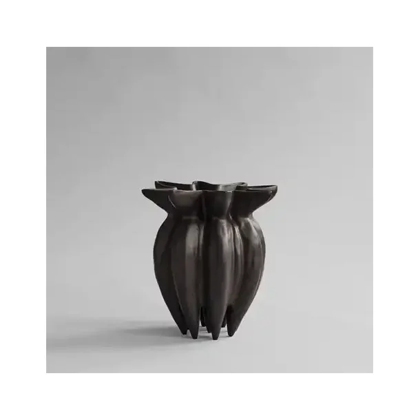 101 Copenhagen Lotus Vase, Mini - Coffee