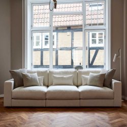 Saxo Living Moment 3 pers. Stof Rhythm 