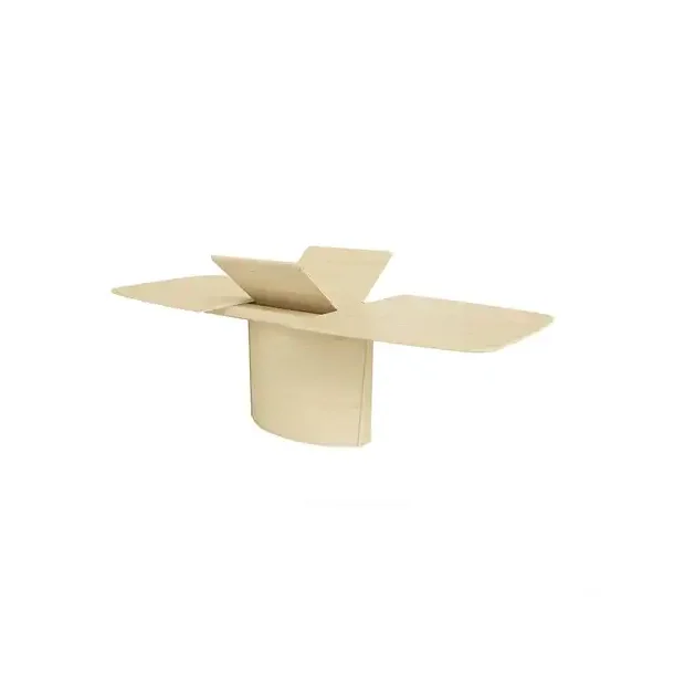 Skovby SM117 Spisebord eg hvidolie finer med indbygget udtrk. 