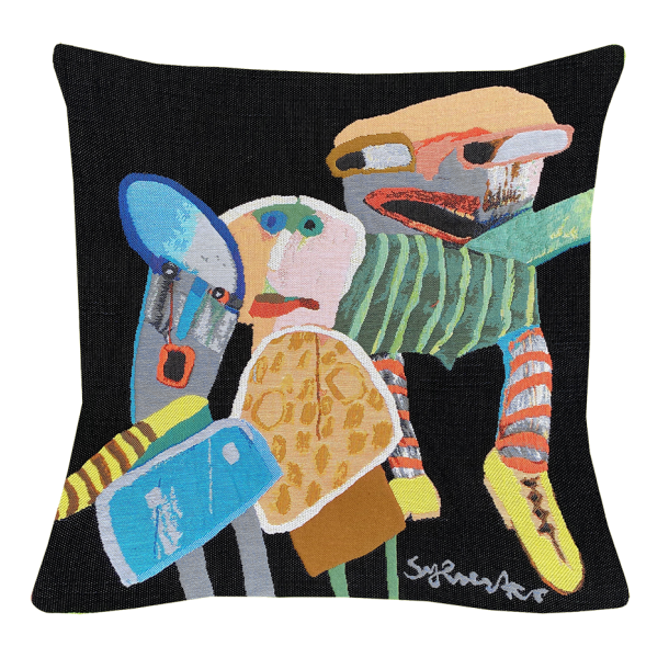 Poulin Design De gule sko &#150; Leif Sylvester pude