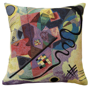 Poulin Jaune rouge bleu 1 (1925) – Kandinsky pude