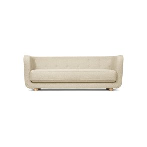 Audo Copenhagen Vilhelm Sofa Sacho nul 0001, med Vegetabilske lderknapper