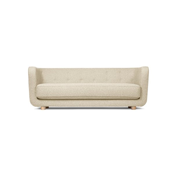Audo Copenhagen Vilhelm Sofa Sacho nul 0001, med Vegetabilske lderknapper