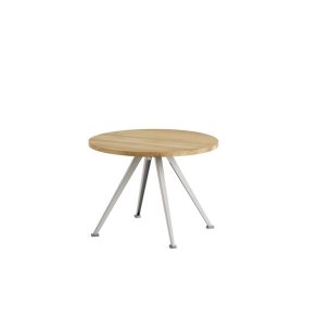Pyramid Café Table, rundt cafebord i eg, 70 cm