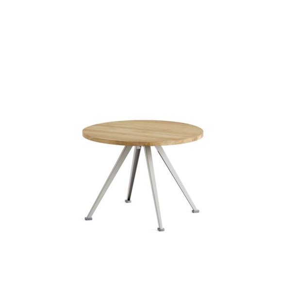 Pyramid Caf&eacute; Table, rundt cafebord i eg, 70 cm