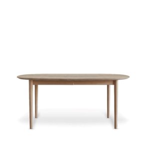 Andersen Furniture Ovalt spisebord i massiv eg med udtrk, model 255XL
