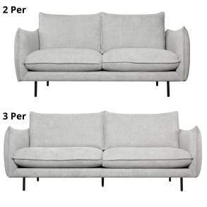 Milano 2-personers og 3-personers Sofa St