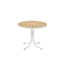 Mandalay Marguerit loungebord 50 - hvid