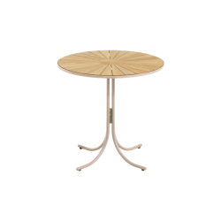 Mandalay Marguerit caf&eacute;bord 70 - taupe