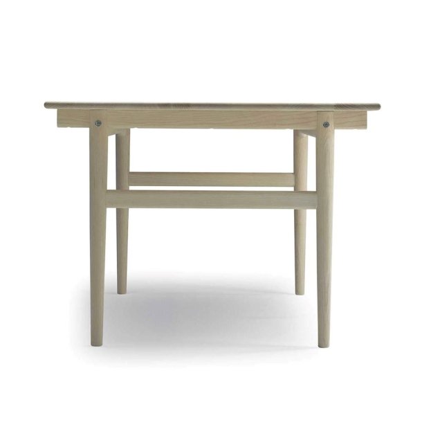 Carl Hansen &amp; Sn CH327 spisebord af Hans J. Wegner, 190 x 95 cm Eg, hvidolieret