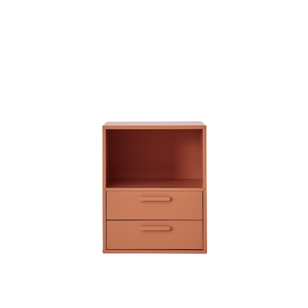 Keep skab med 2 skuffer