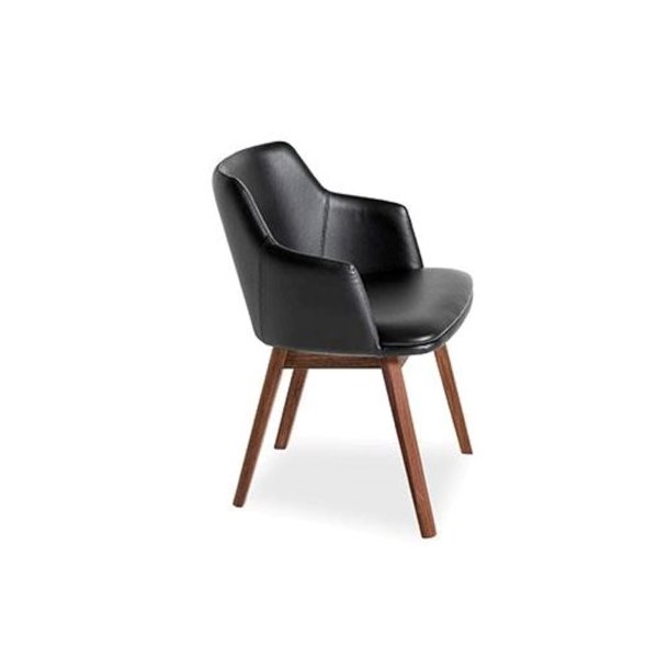 Skovby - SM65 spisebordsstol, l�der