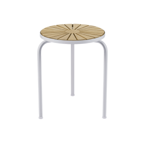 Mandalay Marguerit taburet 32, hvid