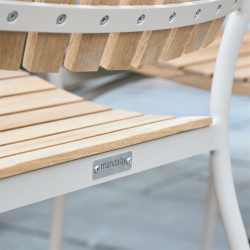 Mandalay Marguerit havestol - taupe