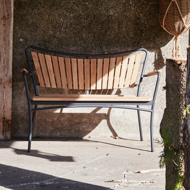 Mandalay Marguerit havebnk L112 Antracit