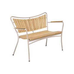 Mandalay Marguerit havebnk L112 - taupe