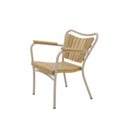 Mandalay Marguerit kids stol - taupe