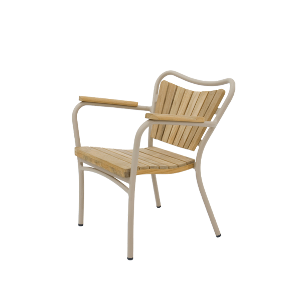 Mandalay Marguerit kids stol - taupe