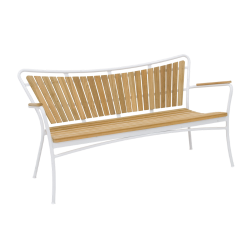 Mandalay Marguerit loungesofa  3 pers L143, hvid