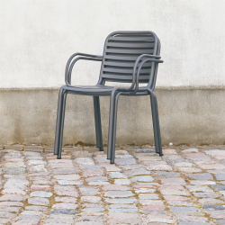 Mandalay Ivy Pipe havestol, antracit