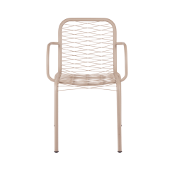 Mandalay Ivy Wire havestol, taupe 