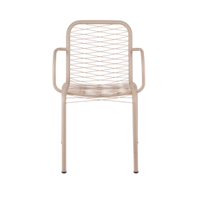 Mandalay Ivy Wire havestol, taupe 