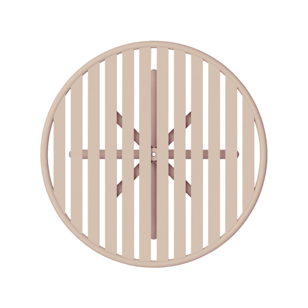 Mandalay Ivy caf&eacute;bord 76 - taupe