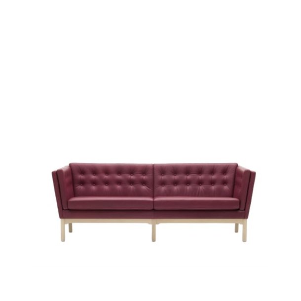 Nielaus - AH 70 sofa med lderbetrk, 3 personers 