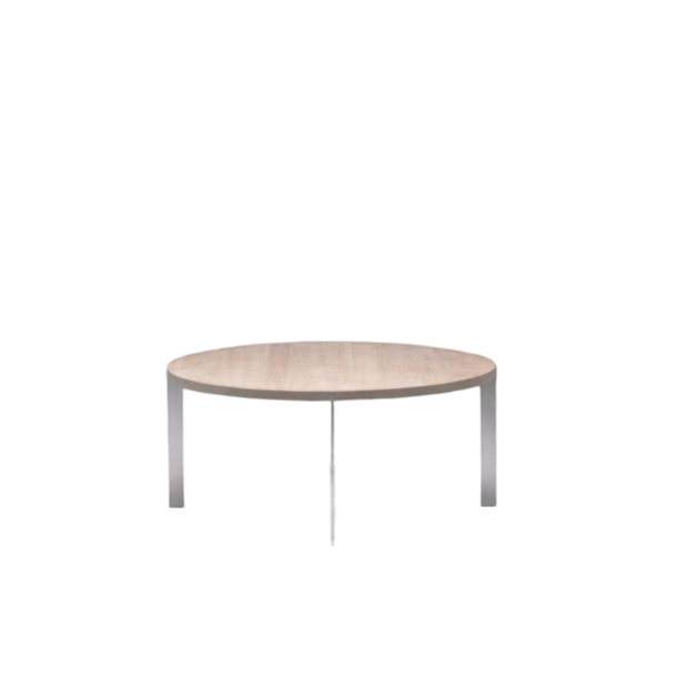 Naver Collection - AK 912 rundt sofabord med glashylde, 65 cm diameter