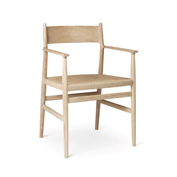 Brdr. Kr&uuml;ger ARV stol med armln, papirgarnssde