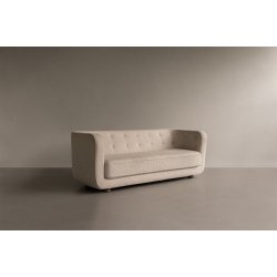 Audo Copenhagen Vilhelm Sofa Sacho nul 0001, med Vegetabilske lderknapper