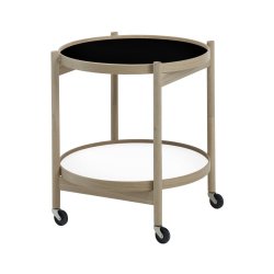 Brdr. Kr�ger Hans B�lling Bakkebord, Model 50, Sort / Hvid