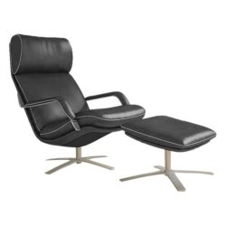 Berg Nasa Lnestol og skammel, soft sort lder