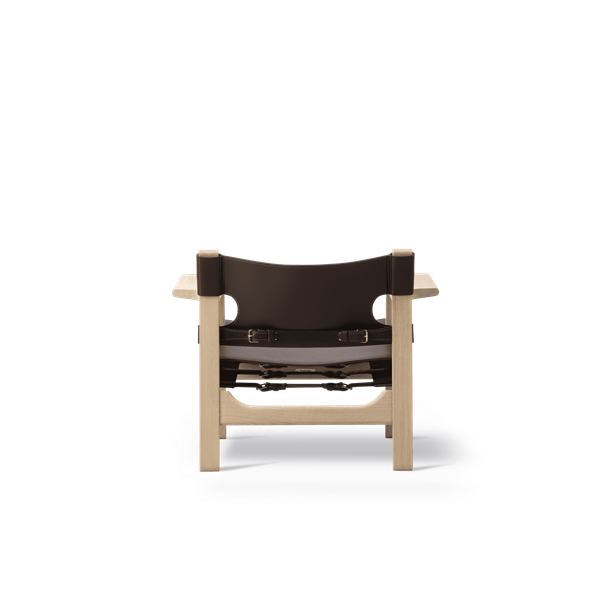 Fredericia furniture Den Spanske Stol af Brge Mogensen Mrkebrun Eg sbe