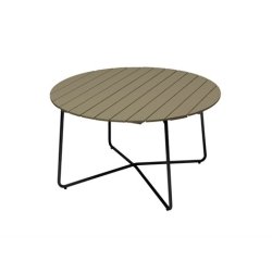 Grythyttan Bord 9A, rundt havebord Lakeret