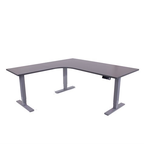 Slot Hjrne hve snkebord Corporate 160&times;180 cm, alu stel