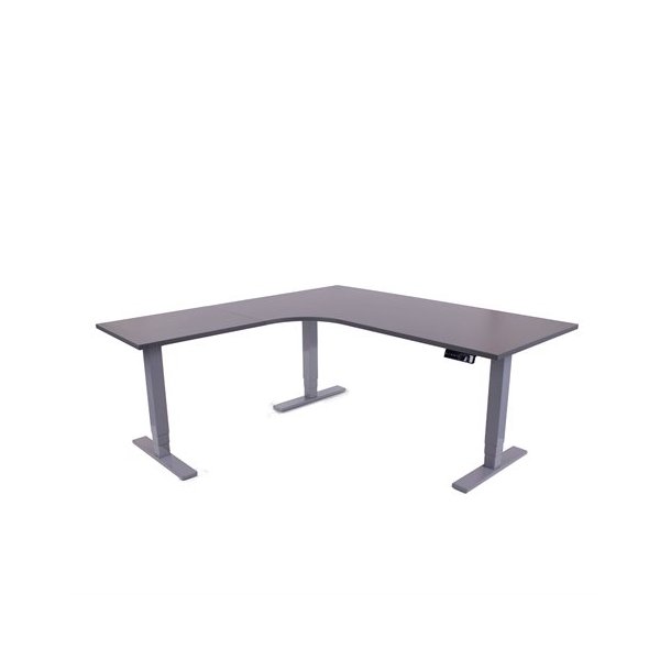 Slot Hjrne hve snkebord Corporate 180&times;180 cm, alu stel