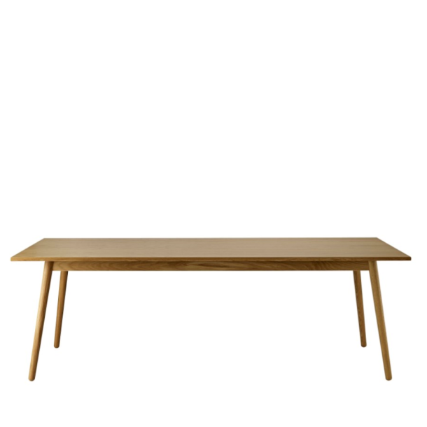 FDB Mbler - C35B spisebord af Poul Volther i eg, 6 personer