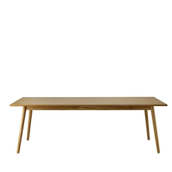 C35C spisebord af Poul Volther i eg, 8 personer