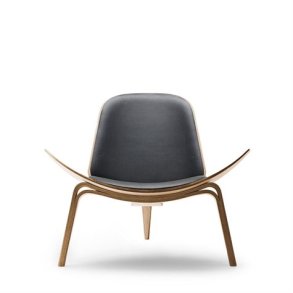 CH07 Skalstolen af Hans J. Wegner,  eg og lder 