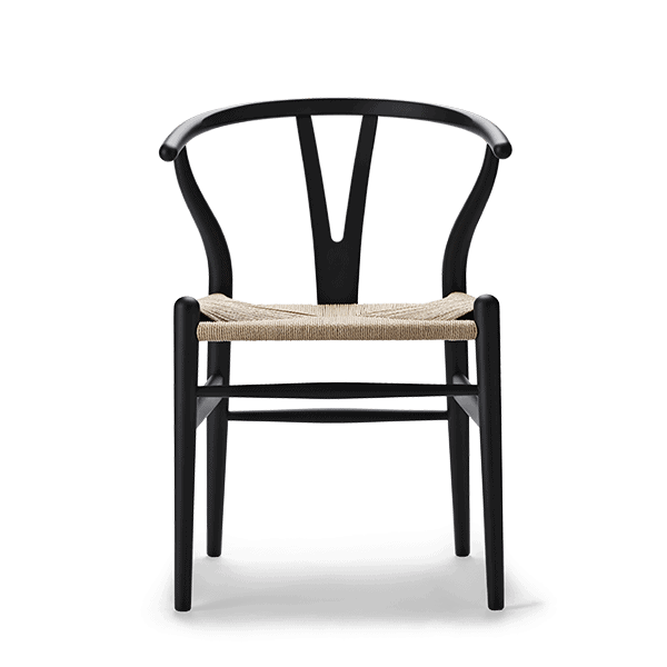 Carl Hansen &amp; Sn Y-stolen CH24 af Hans J. Wegner, soft colour og naturflet