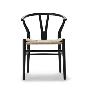 Carl Hansen & Sn Y-stolen CH24 af Hans J. Wegner, soft colour og naturflet